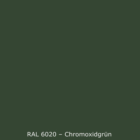 Badewannenverkleidung Einfarbig RAL 6020 Chromoxidgrün