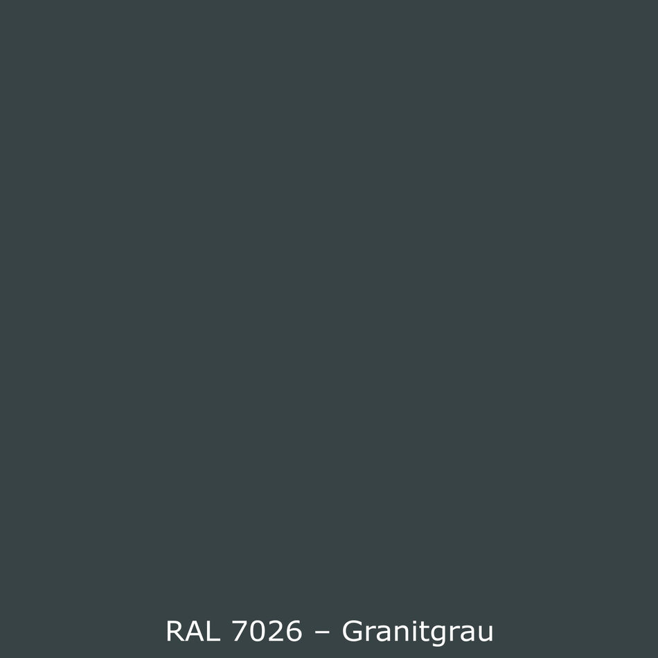 Waschbeckenrückwand Einfarbig RAL 7026 Granitgrau