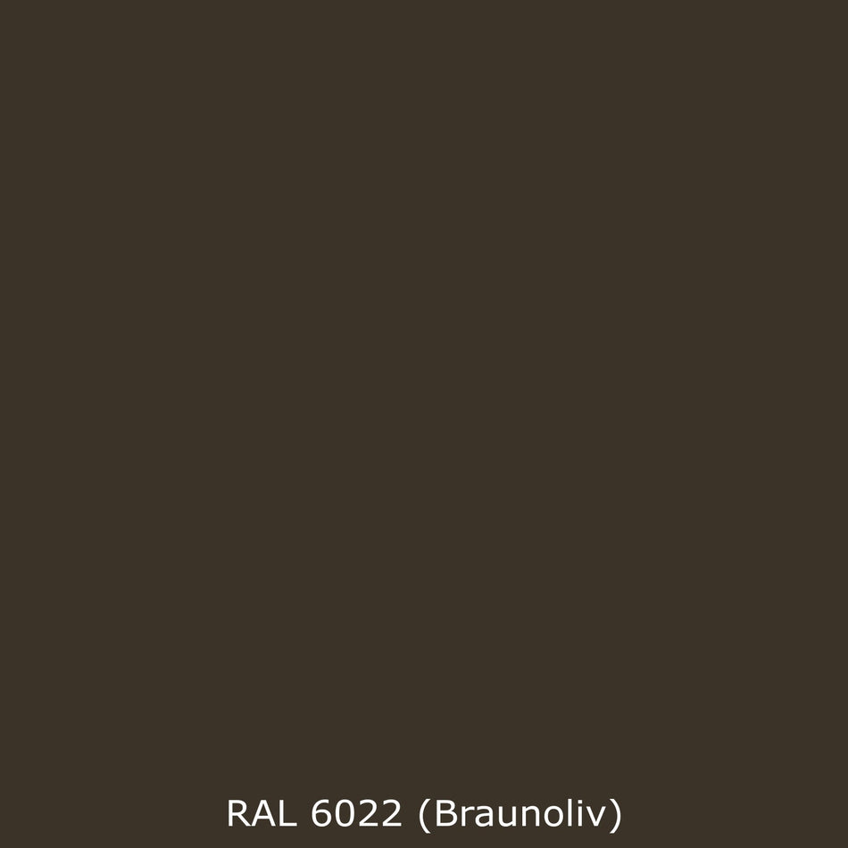 Badewannenverkleidung Einfarbig RAL 6022 Braunoliv