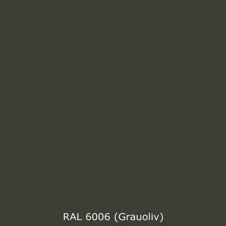 Badrückwand Einfarbig RAL 6006 Grauoliv