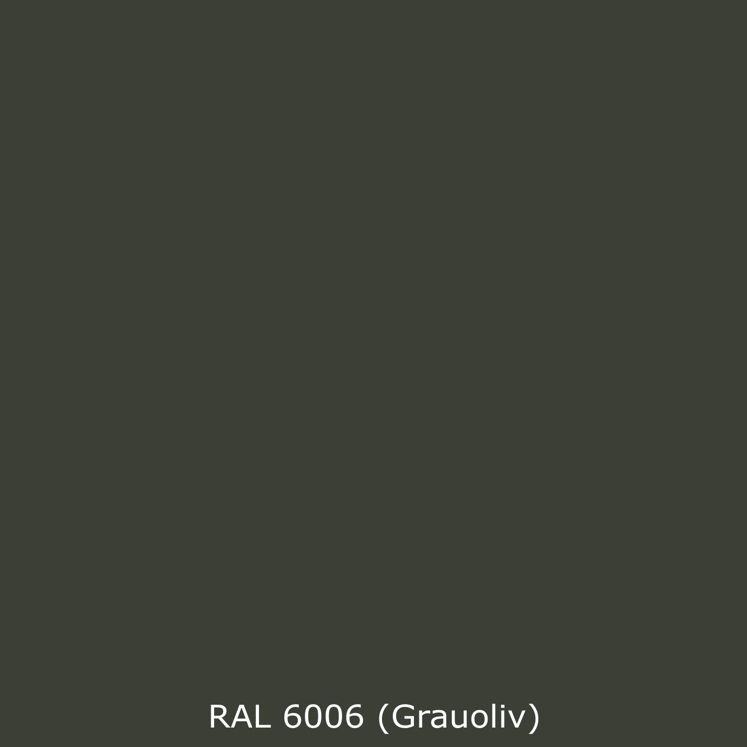 Badewannenverkleidung Einfarbig RAL 6006 Grauoliv