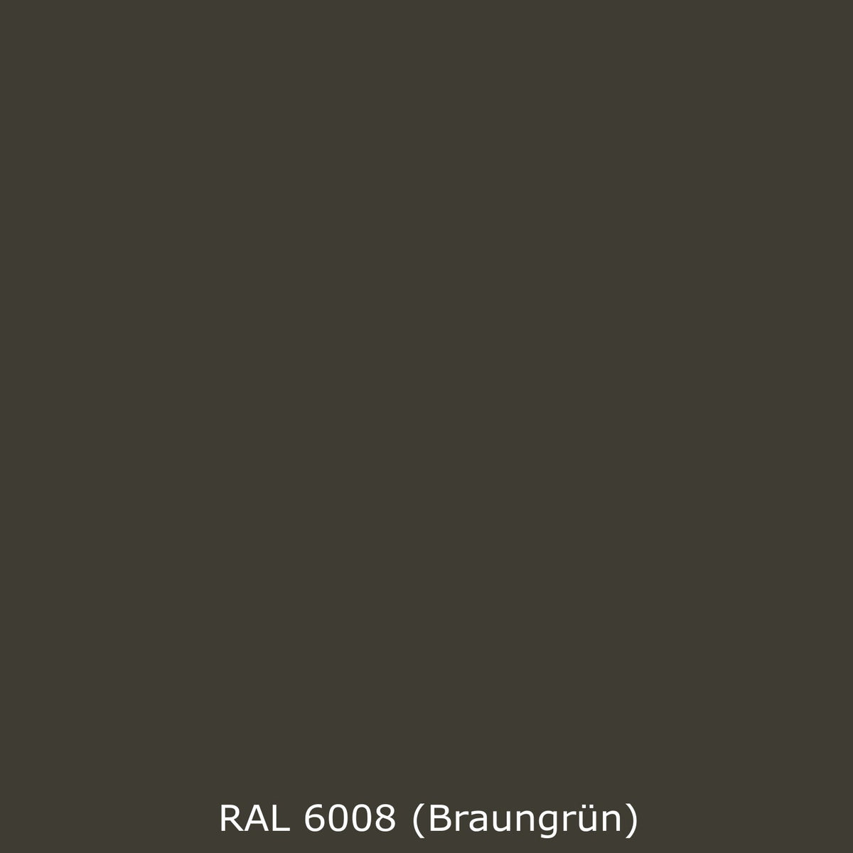 Waschbeckenrückwand Einfarbig RAL 6008 Braungrün