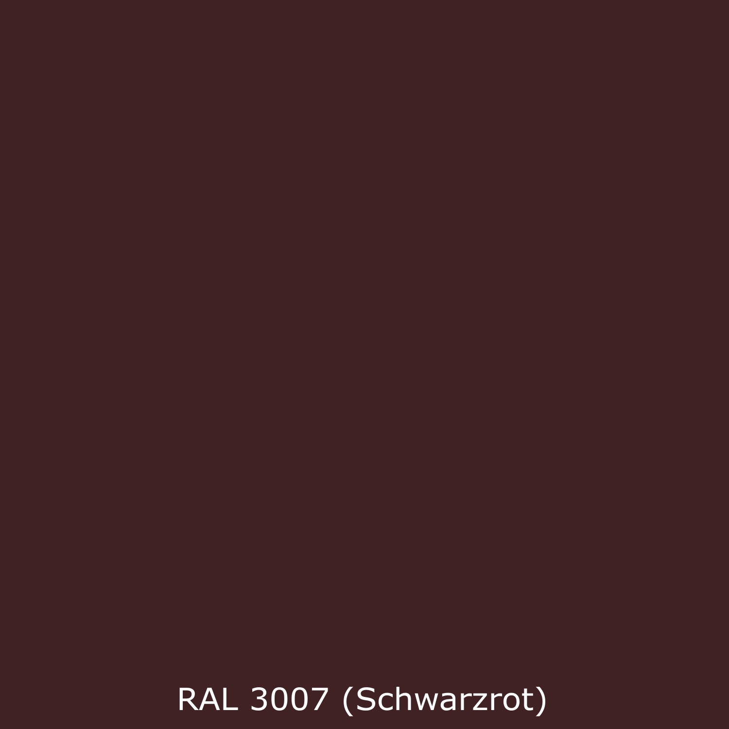 Badrückwand Einfarbig RAL 3007 Schwarzrot