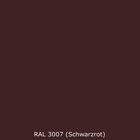 Badrückwand Einfarbig RAL 3007 Schwarzrot