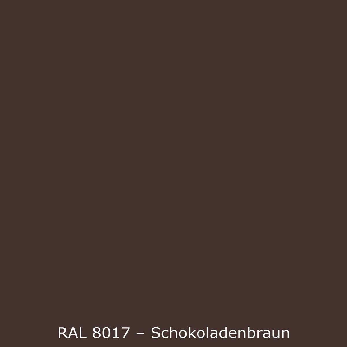Waschbeckenrückwand Einfarbig RAL 8017 Schokoladenbraun