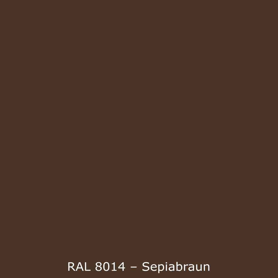 Badewannenverkleidung Einfarbig RAL 8014 Sepiabraun
