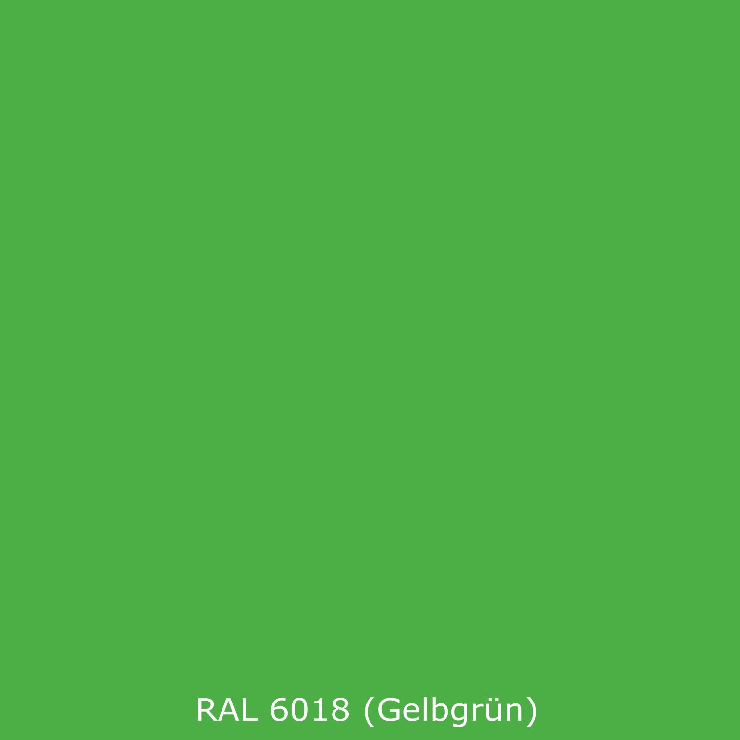 Badewannenverkleidung Einfarbig RAL 6018 Gelbgrün