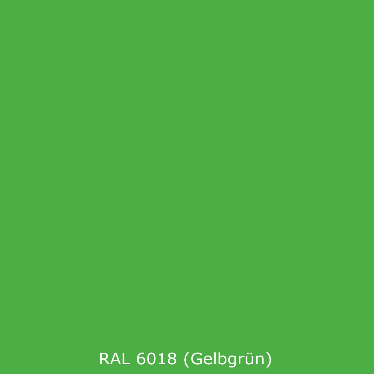 Badrückwand Einfarbig RAL 6018 Gelbgrün