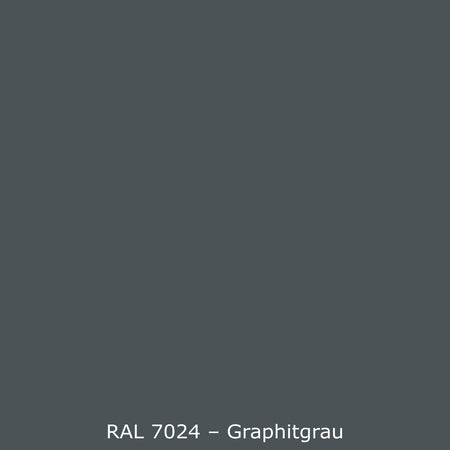 Badewannenverkleidung Einfarbig RAL 7024 Graphitgrau