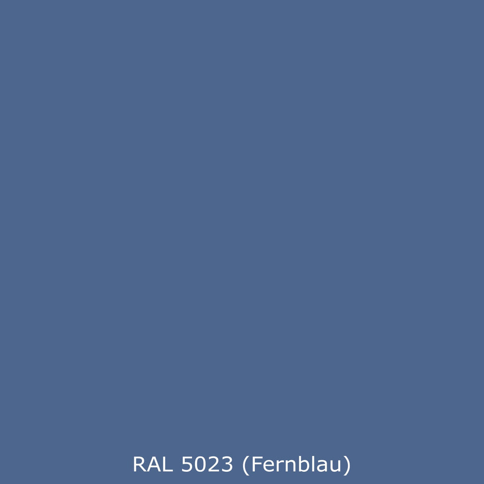 Waschbeckenrückwand Einfarbig RAL 5023 Fernblau