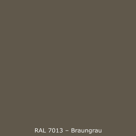 Badewannenverkleidung Einfarbig RAL 7013 Braungrau