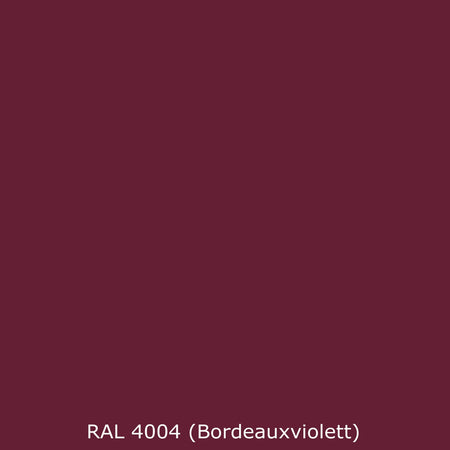 Badewannenverkleidung Einfarbig RAL 4004 Bordeauxviolett