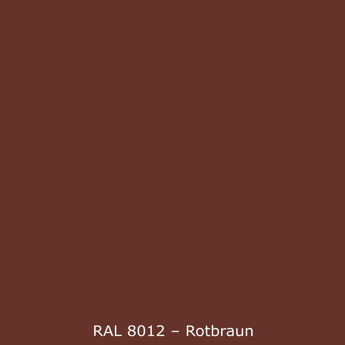 Badewannenverkleidung Einfarbig RAL 8012 Rotbraun