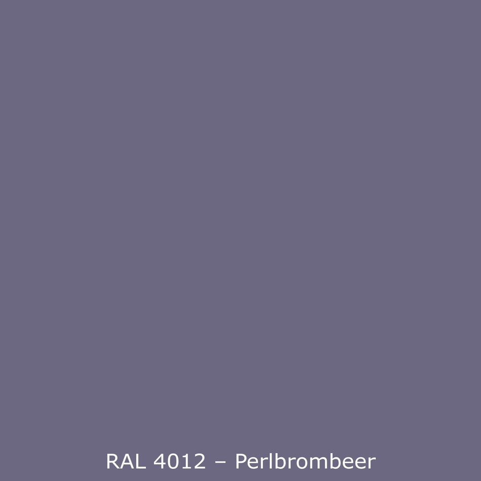 Badewannenverkleidung Einfarbig RAL 4012 Perlbrombeer