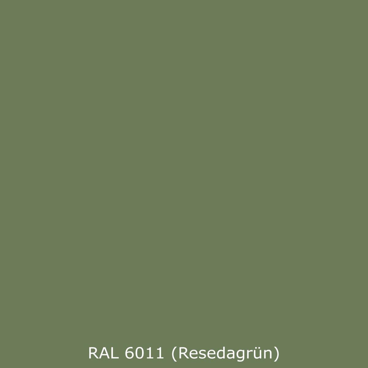 Badrückwand Einfarbig RAL 6011 Resedagrün