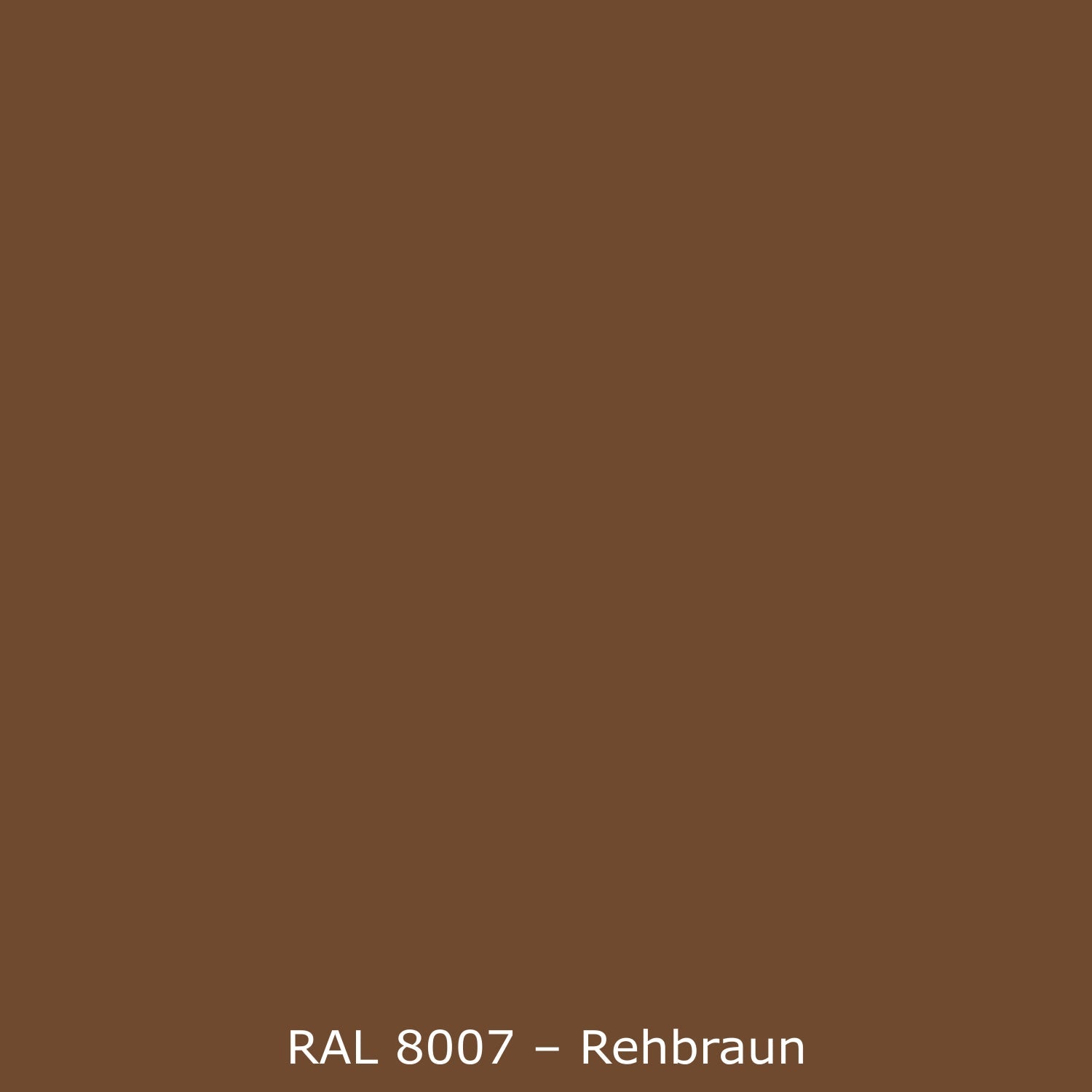 Waschbeckenrückwand Einfarbig RAL 8007 Rehbraun