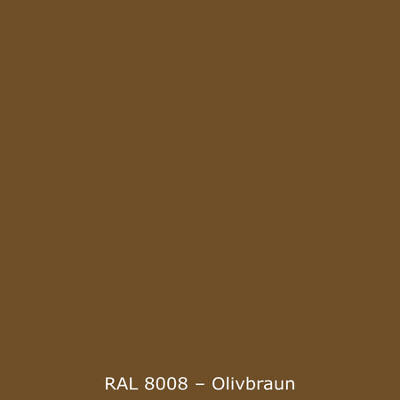 Badewannenverkleidung Einfarbig RAL 8008 Olivbraun