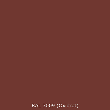 Badewannenverkleidung Einfarbig RAL 3009 Oxidrot
