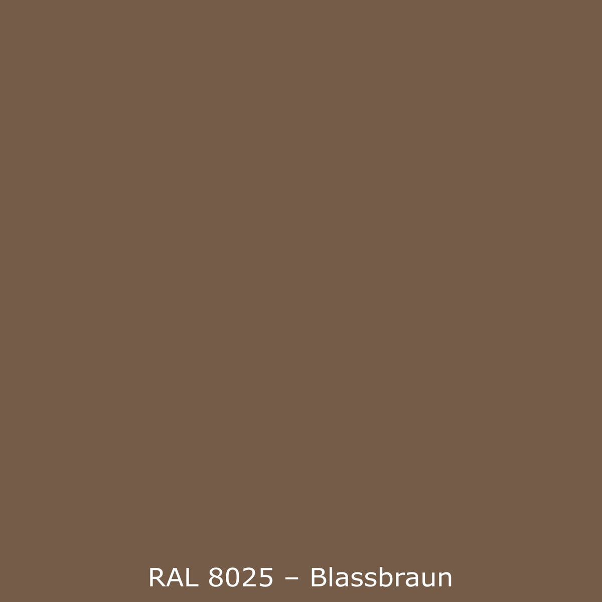 Badrückwand Einfarbig RAL 8025 Blassbraun