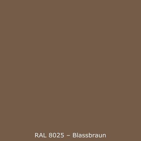 Badrückwand Einfarbig RAL 8025 Blassbraun