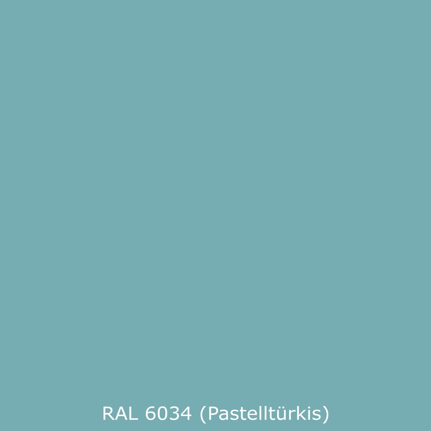 Badewannenverkleidung Einfarbig RAL 6034 Pastelltürkis