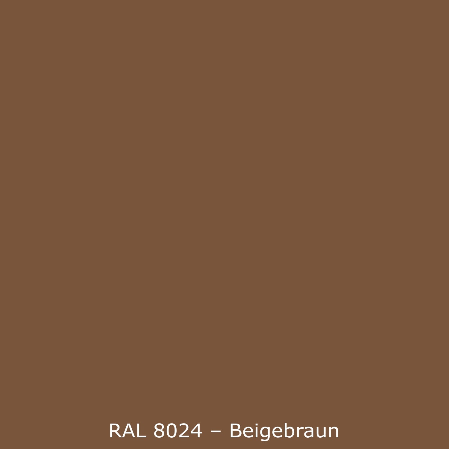 Badrückwand Einfarbig RAL 8024 Beigebraun