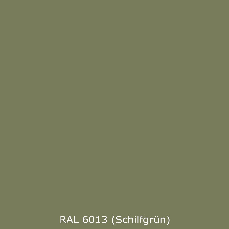 Badrückwand Einfarbig RAL 6013 Schilfgrün
