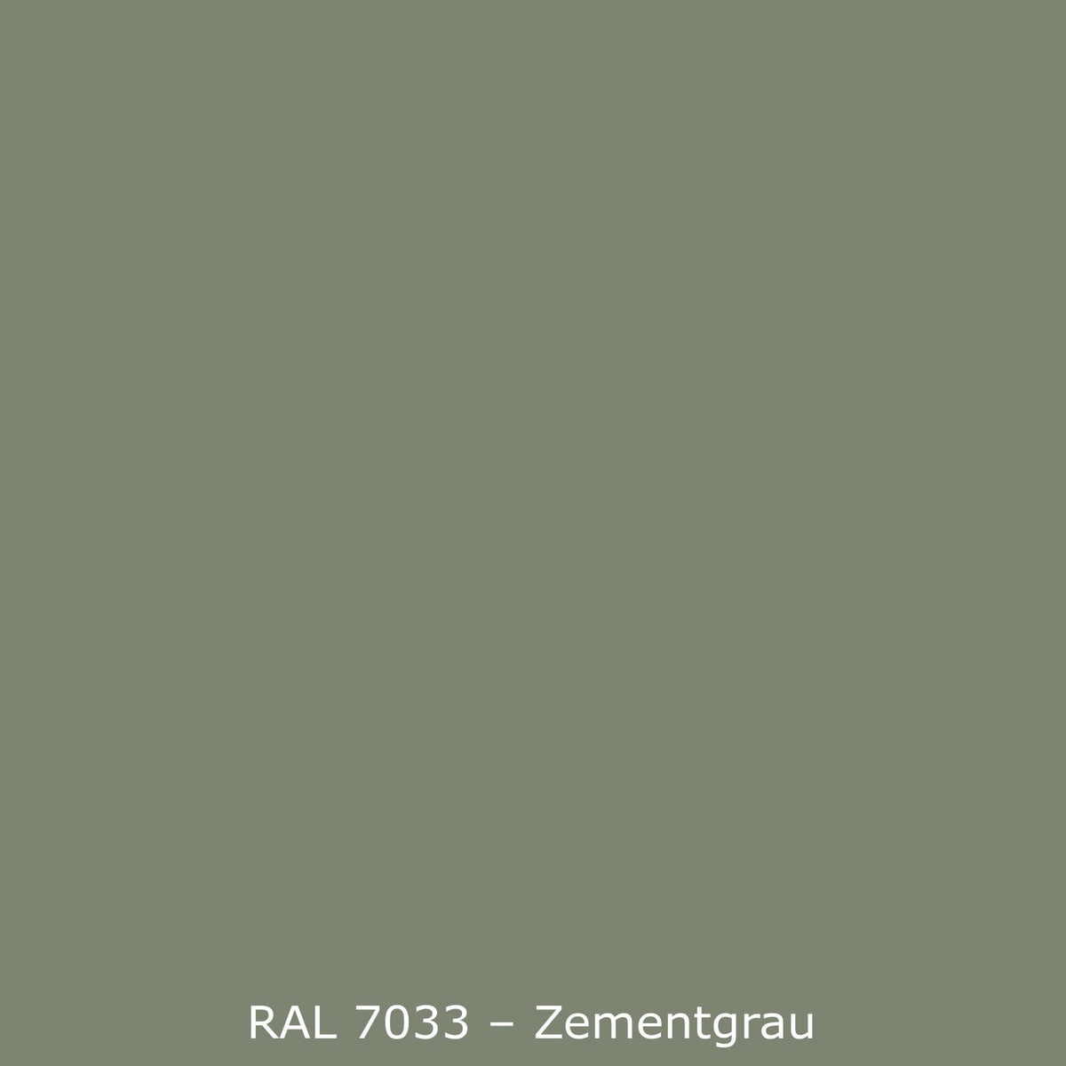 Waschbeckenrückwand Einfarbig RAL 7033 Zementgrau