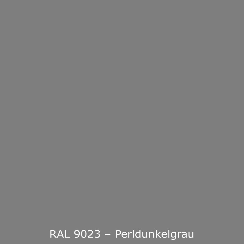 Badrückwand Einfarbig RAL 9023 Perldunkelgrau
