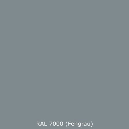 Waschbeckenrückwand Einfarbig RAL 7000 Fehgrau
