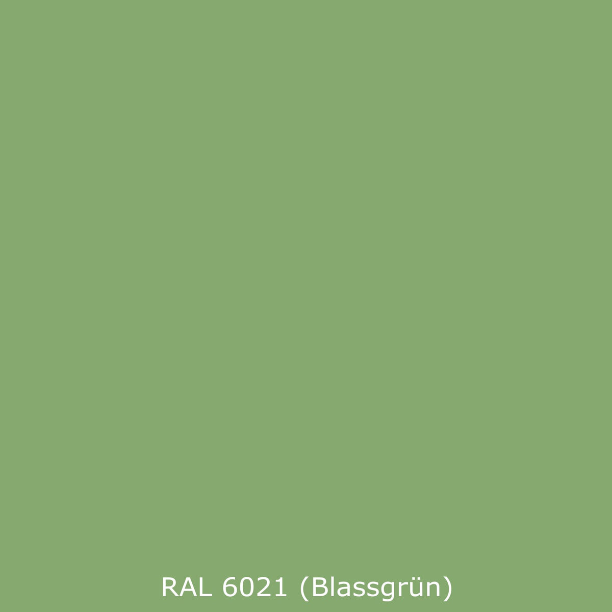 Waschbeckenrückwand Einfarbig RAL 6021 Blassgrün