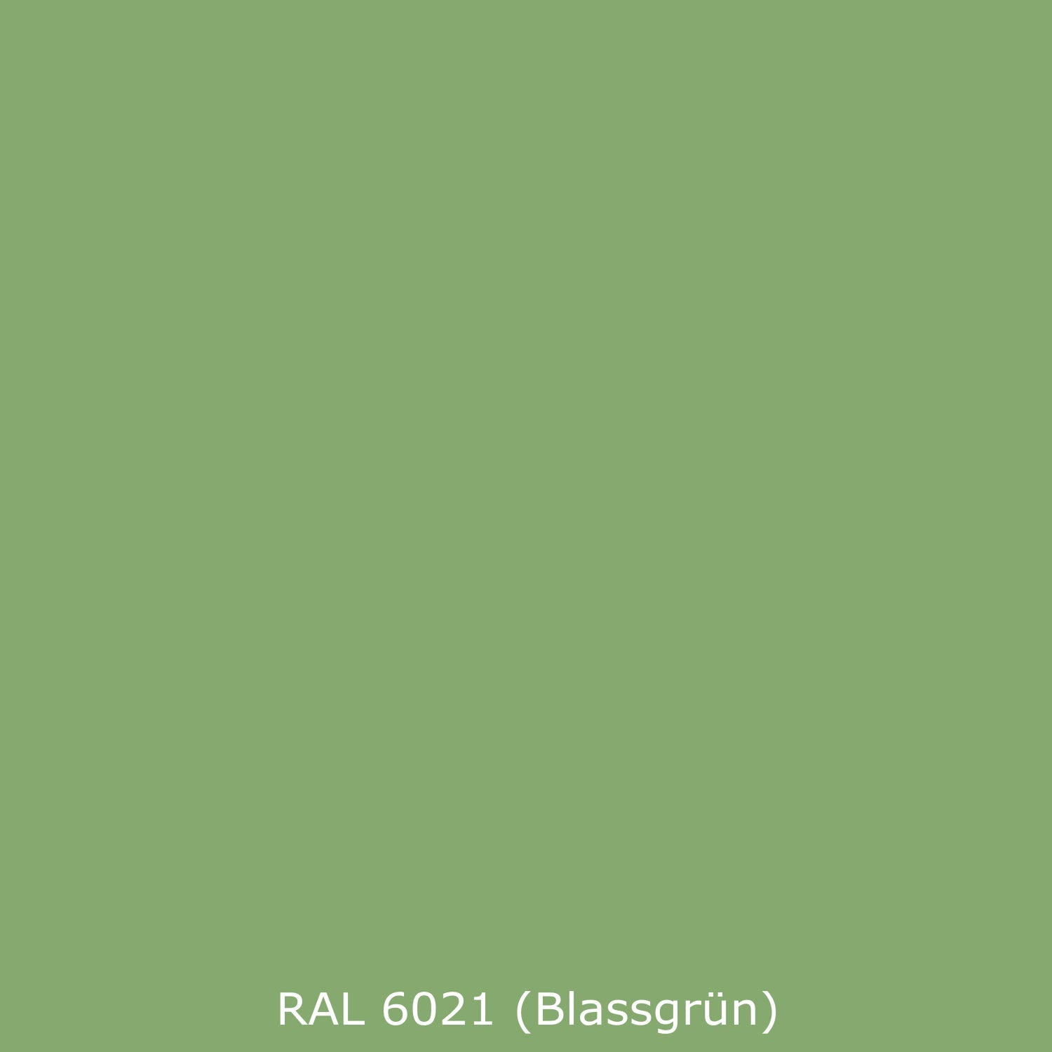 Waschbeckenrückwand Einfarbig RAL 6021 Blassgrün