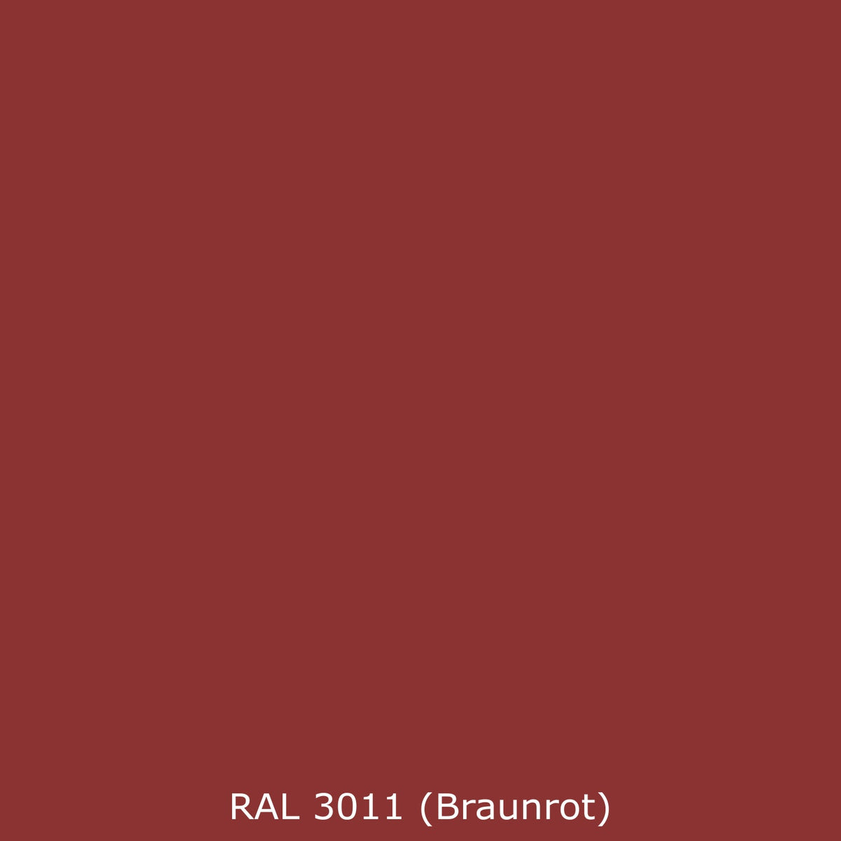 Waschbeckenrückwand Einfarbig RAL 3011 Braunrot