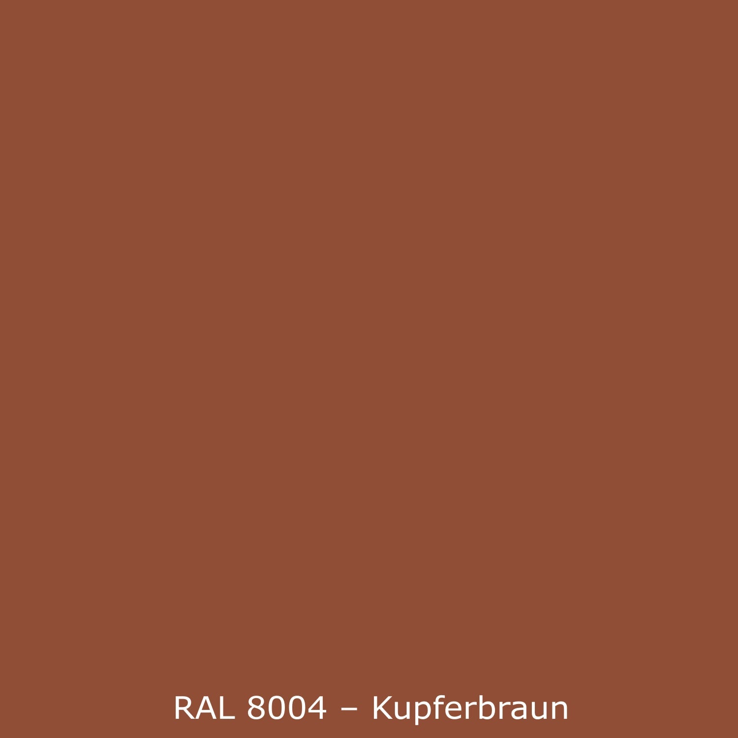 Waschbeckenrückwand Einfarbig RAL 8004 Kupferbraun