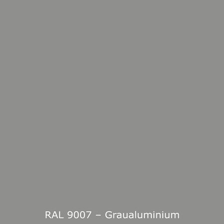 Badrückwand Einfarbig RAL 9007 Graualuminium