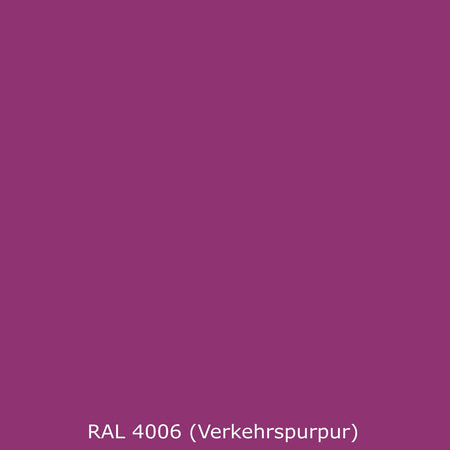 Badrückwand Einfarbig RAL 4006 Verkehrspurpur