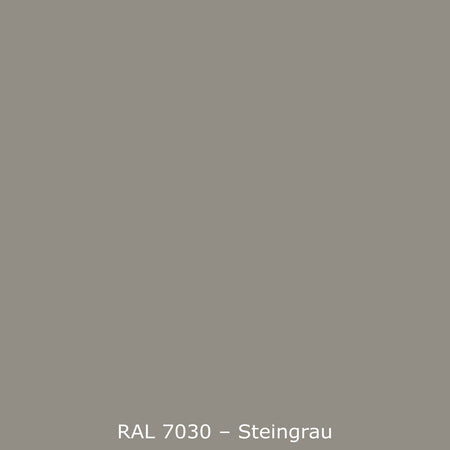 Badrückwand Einfarbig RAL 7030 Steingrau