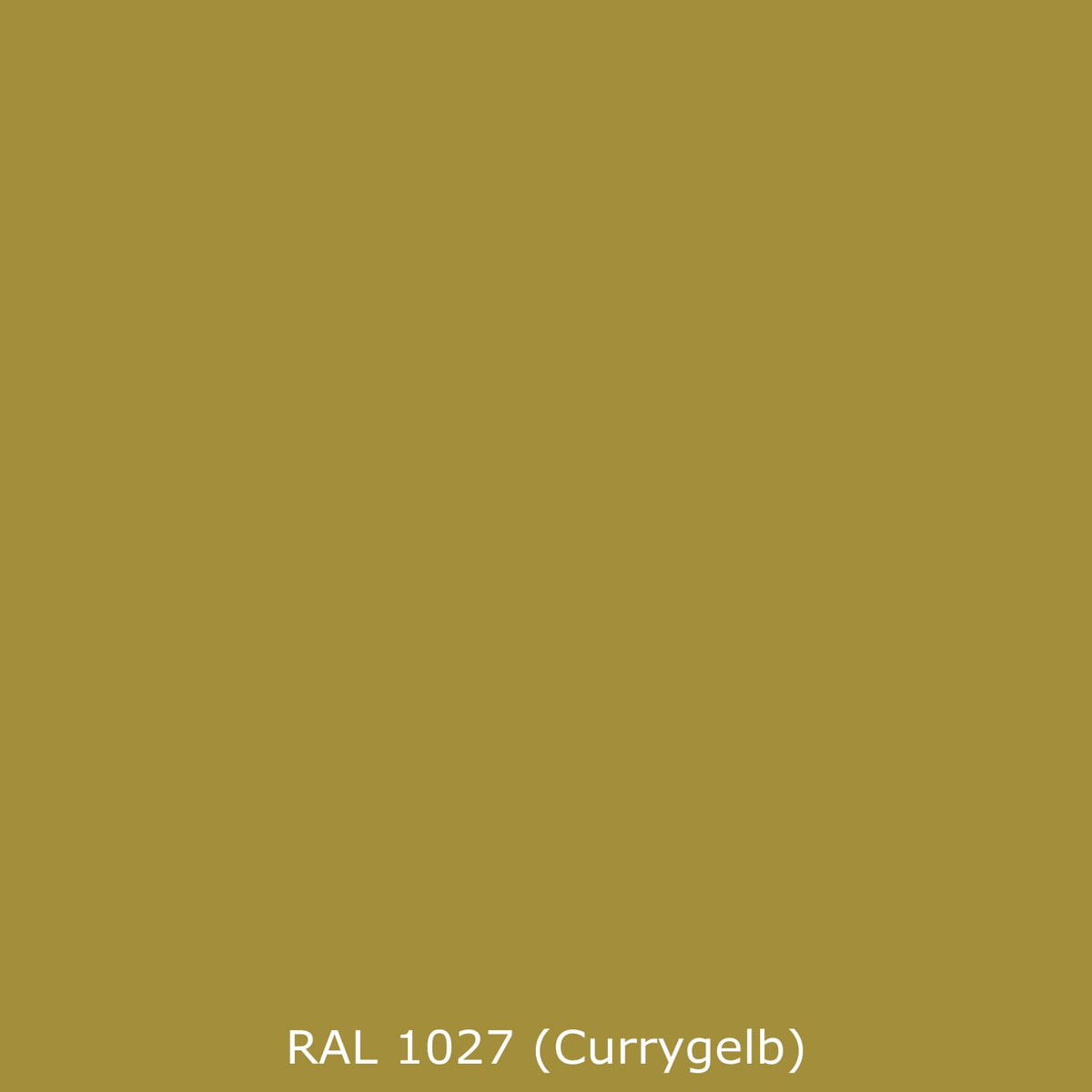Badrückwand Einfarbig RAL 1027 Currygelb