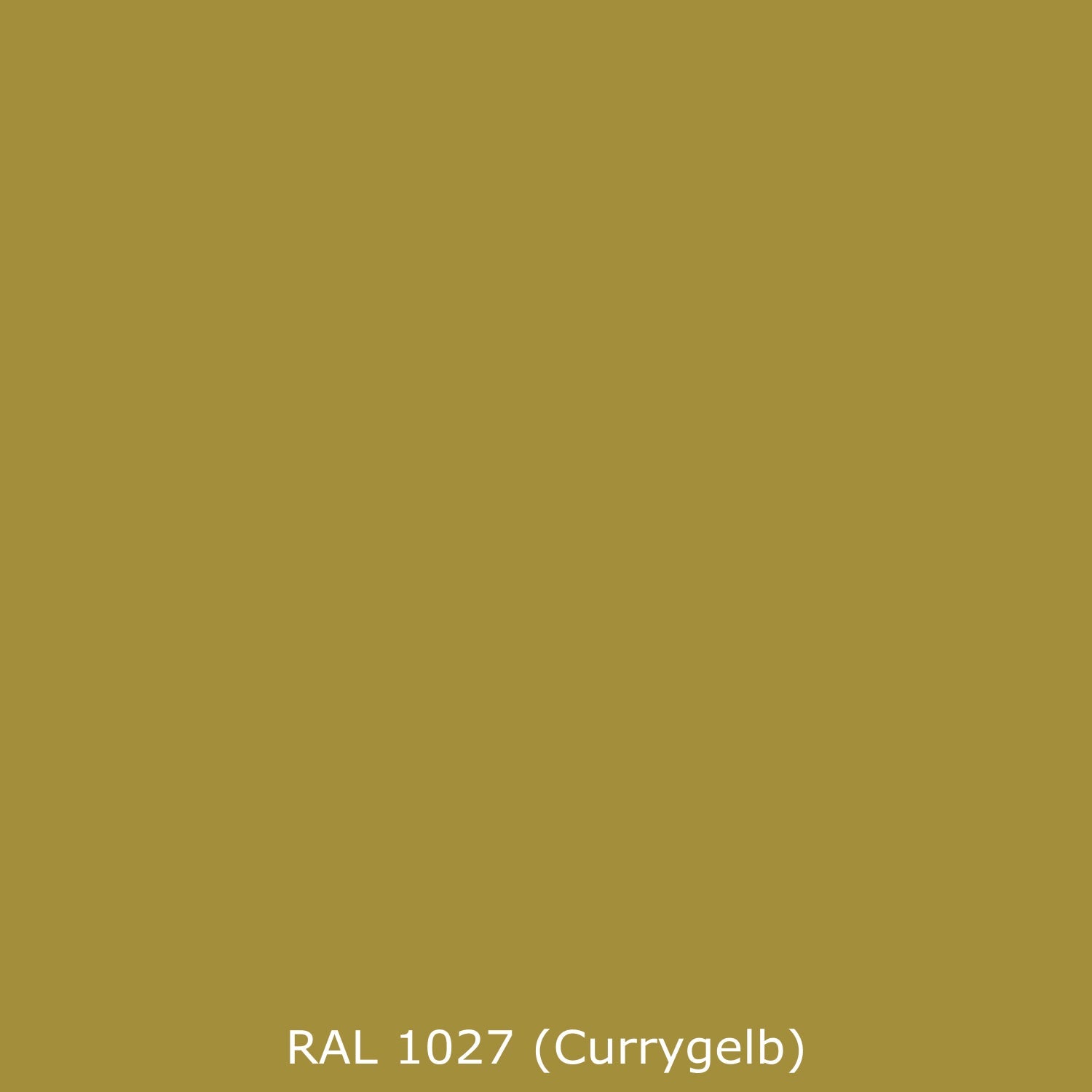 Waschbeckenrückwand Einfarbig RAL 1027 Currygelb