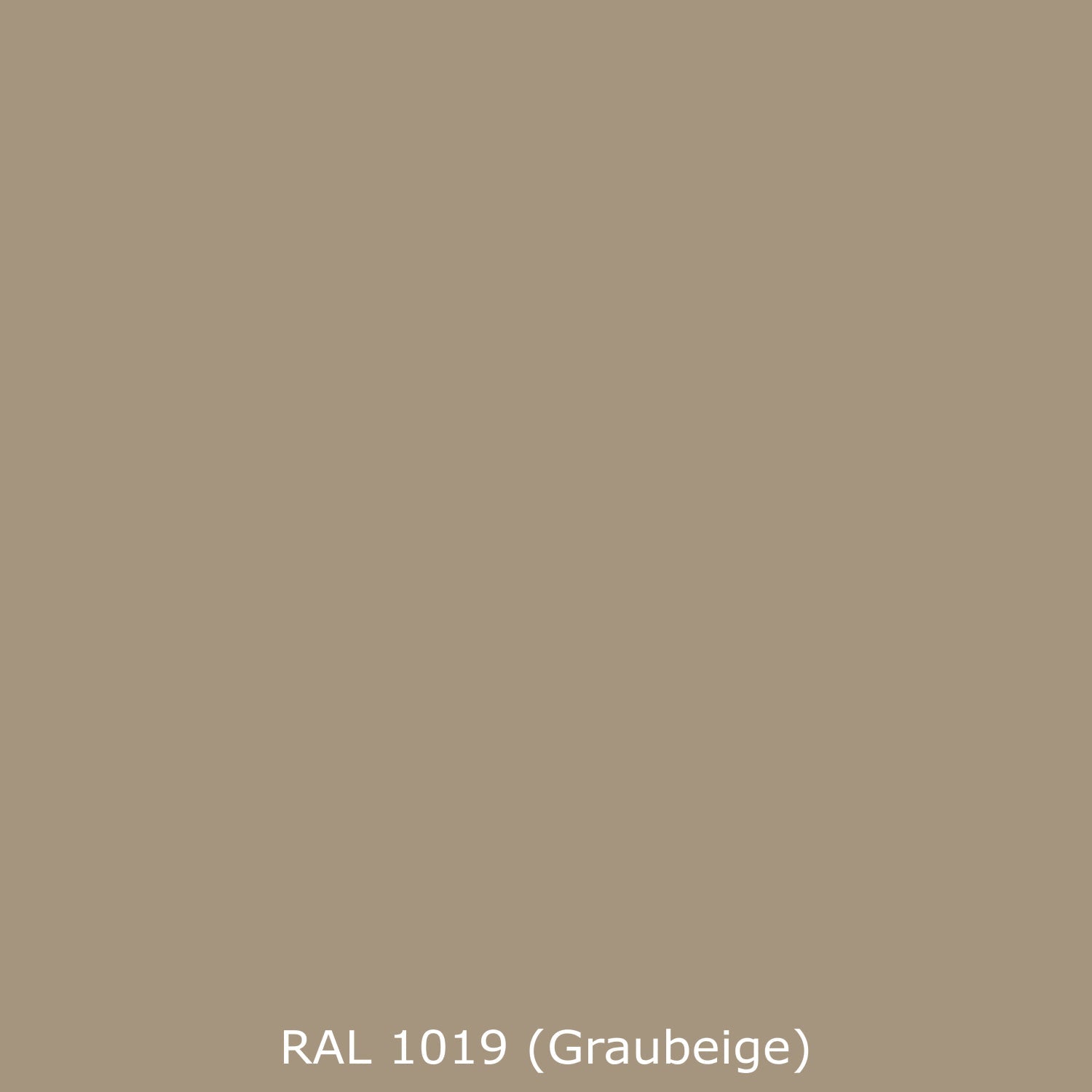 Waschbeckenrückwand Einfarbig RAL 1019 Graubeige
