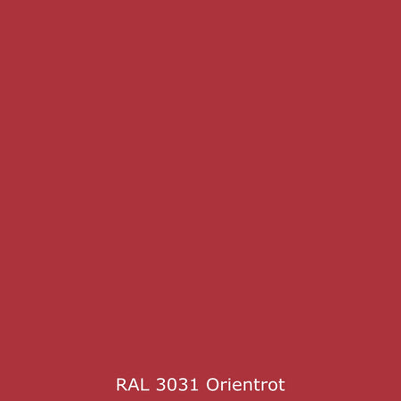 Waschbeckenrückwand Einfarbig RAL 3031 Orientrot