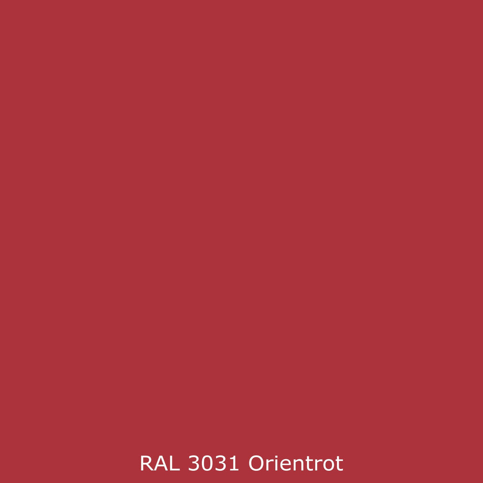 Waschbeckenrückwand Einfarbig RAL 3031 Orientrot