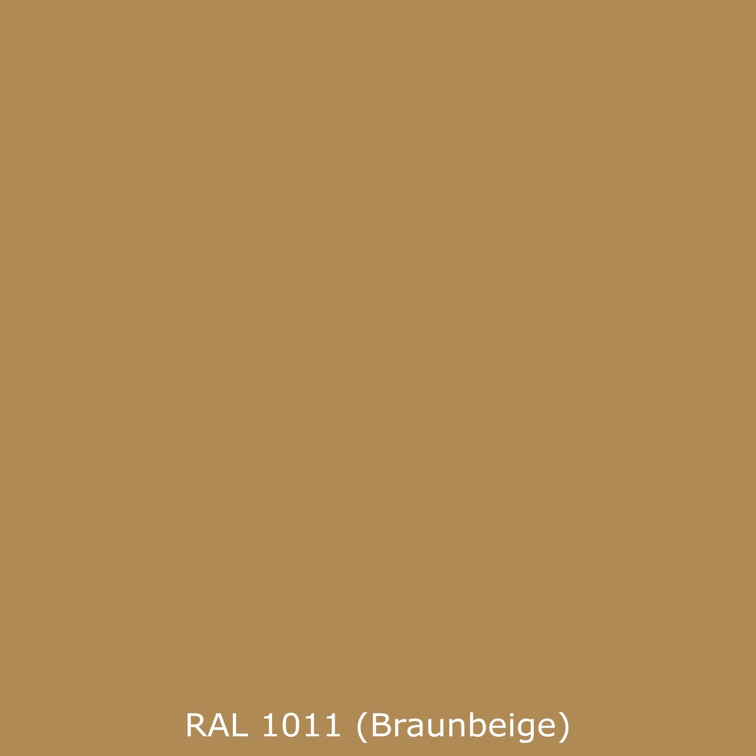 Badewannenverkleidung Einfarbig RAL 1011 Braunbeige