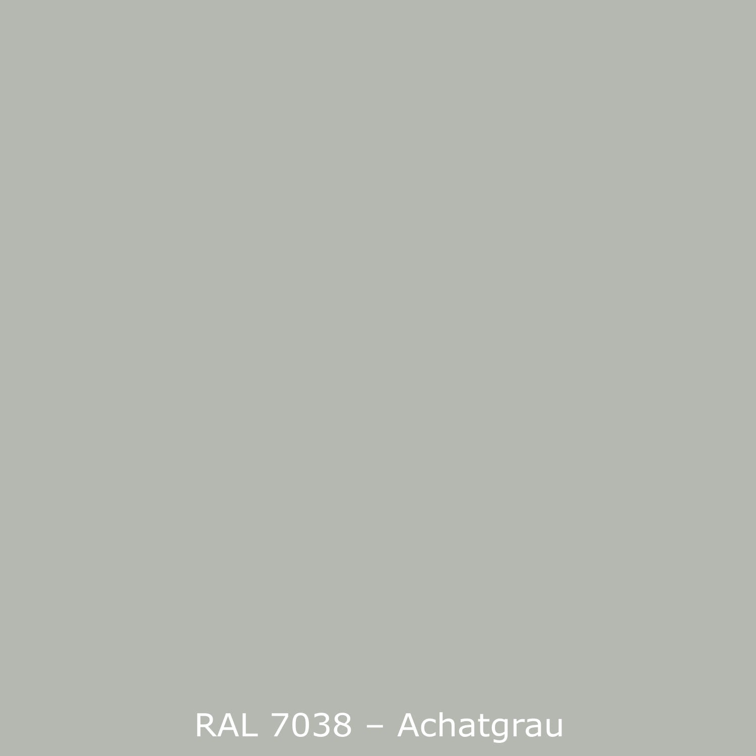 Badrückwand Einfarbig RAL 7038 Achatgrau