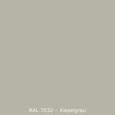Badrückwand Einfarbig RAL 7032 Kieselgrau