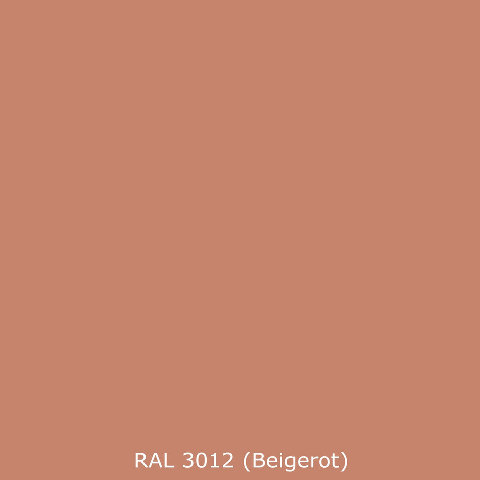 Badewannenverkleidung Einfarbig RAL 3012 Beigerot