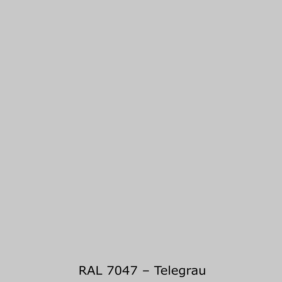 Badewannenverkleidung Einfarbig RAL 7047 Telegrau