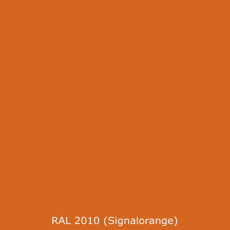 Waschbeckenrückwand Einfarbig RAL 2010 Signalorange