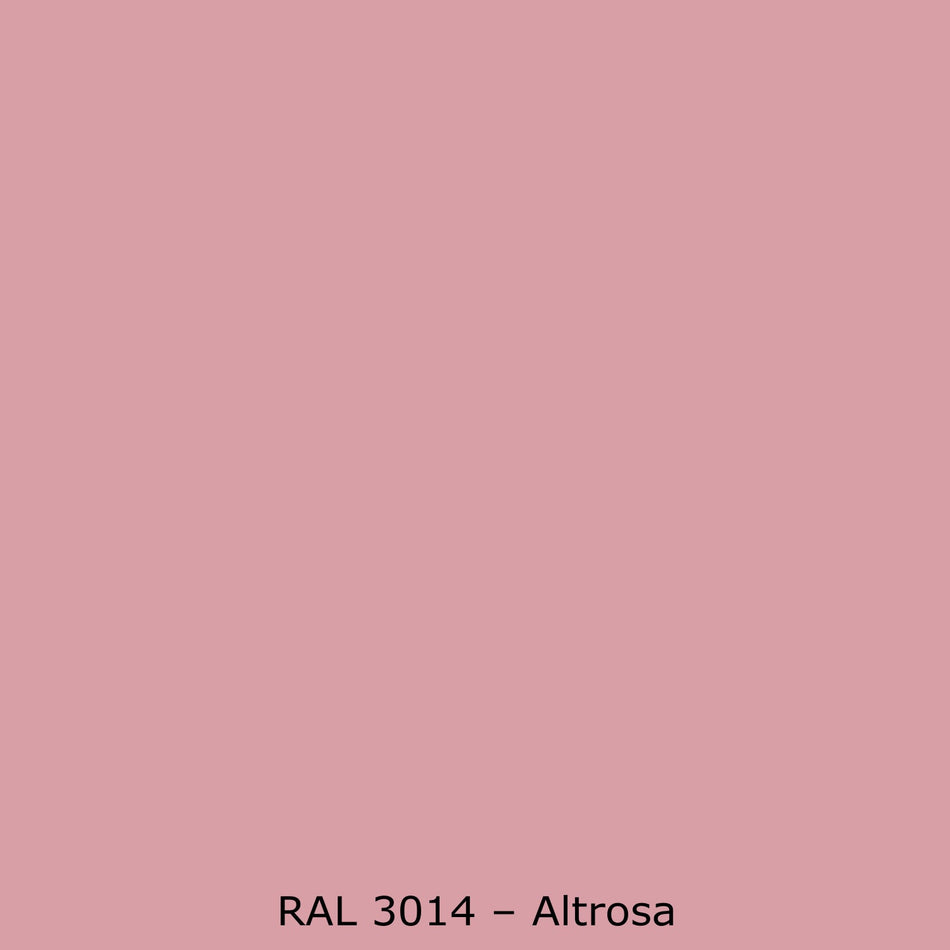 Badrückwand Einfarbig RAL 3014 Altrosa