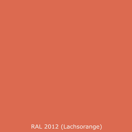Badewannenverkleidung Einfarbig RAL 2012 Lachsorange